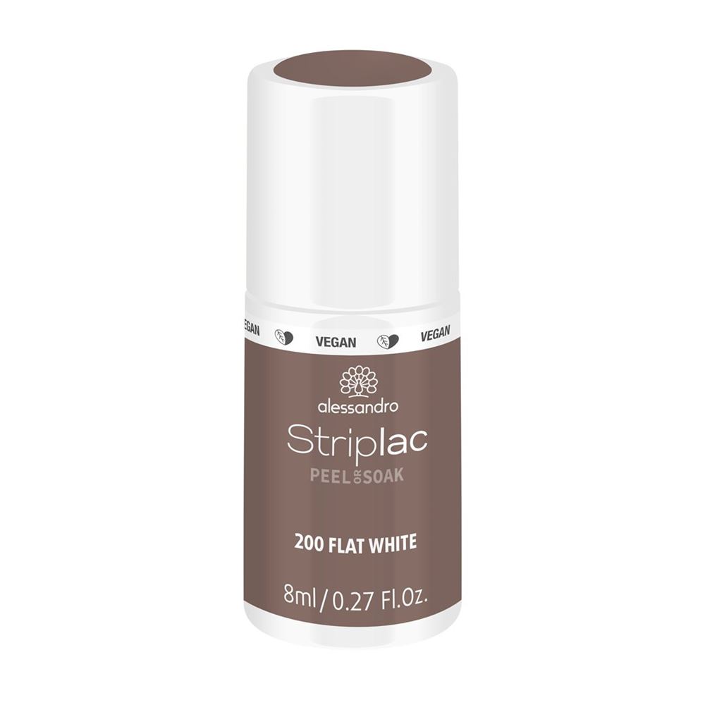 Image of Alessandro International Striplac Peel or Soak off Flat White 8 ml