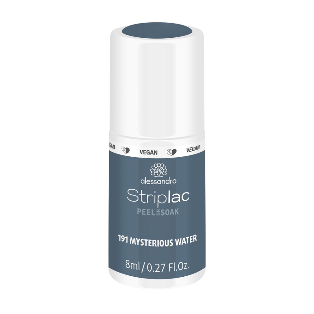 Image of Alessandro International Striplac Peel or Soak off Mysterious Water 8 ml