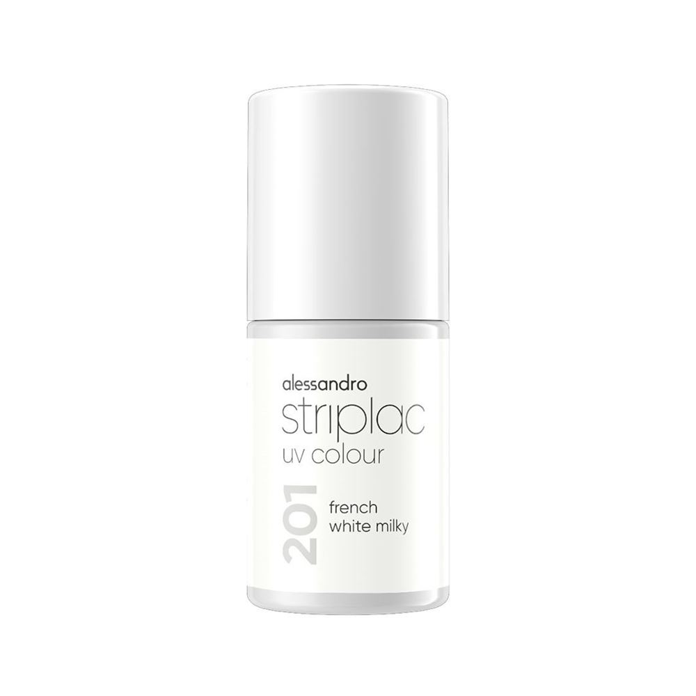 Image of Alessandro International Striplac UV Colour French White Milky 6.5 ml