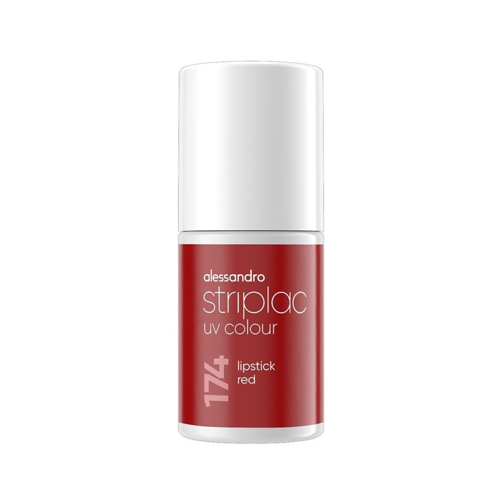 Image of Alessandro International Striplac UV Colour Lipstick Red 6.5 ml