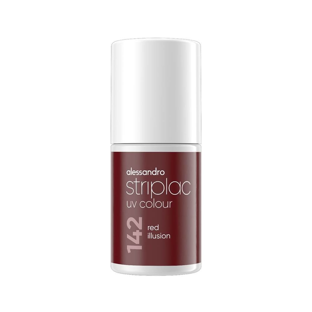 Image of Alessandro International Striplac UV Colour Red Illusion 6.5 ml