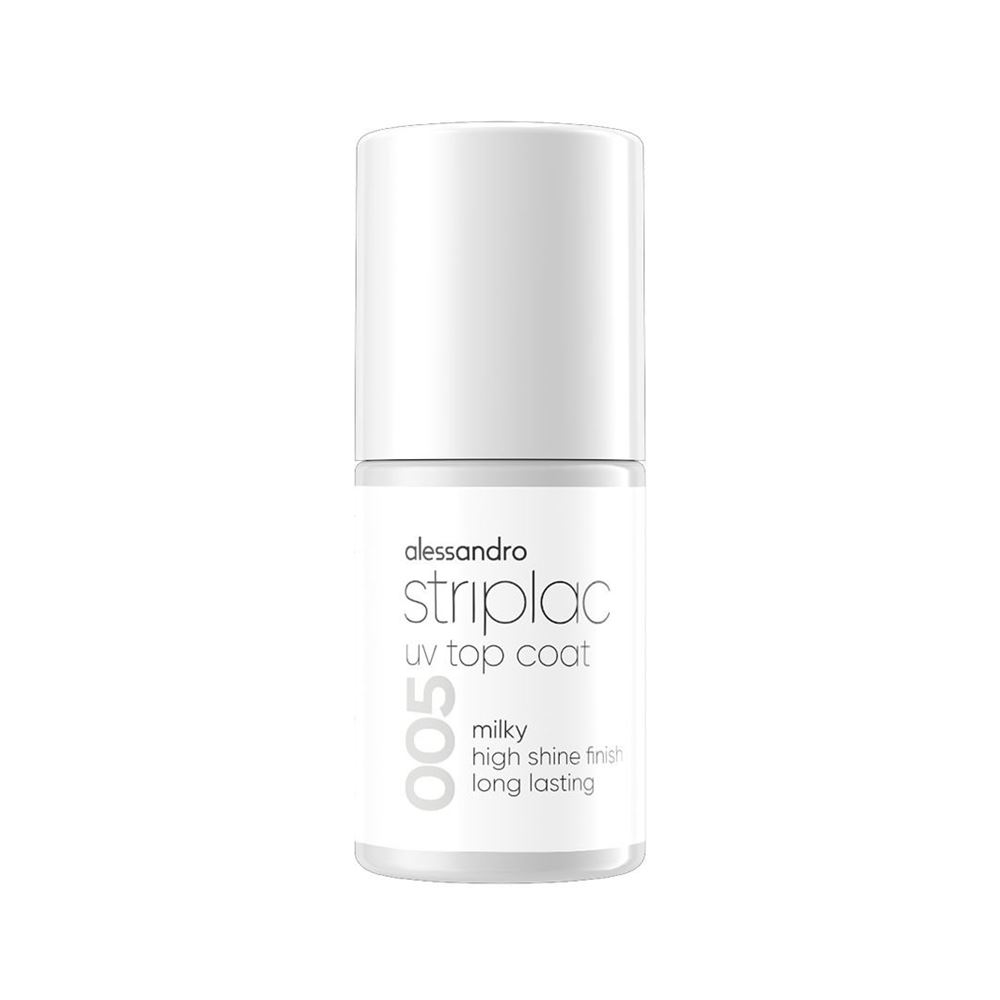 Image of Alessandro International Striplac UV Top Coat Milky 6.5 ml
