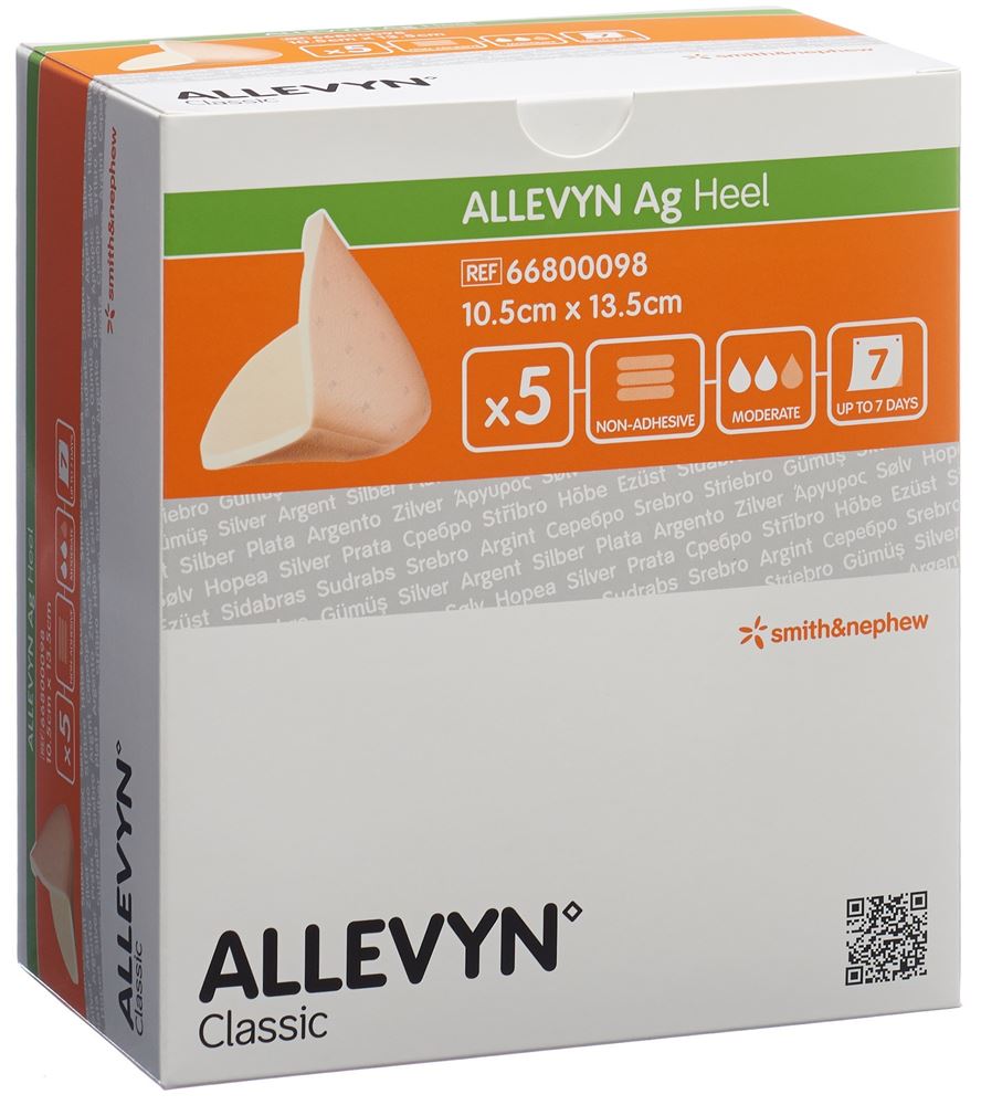 Image of Allevyn AG Heel Wundverband 5 Stk