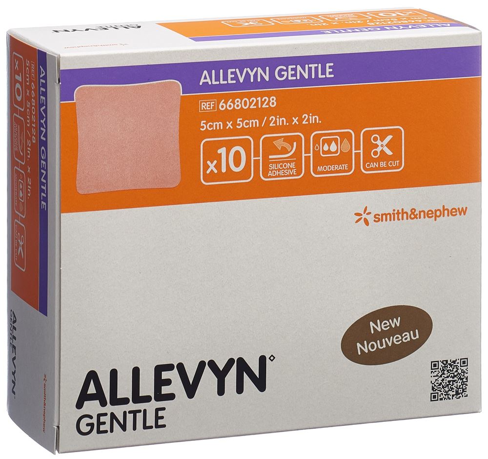 Image of Allevyn Gentle Wundverband 5x5cm 10 Stk