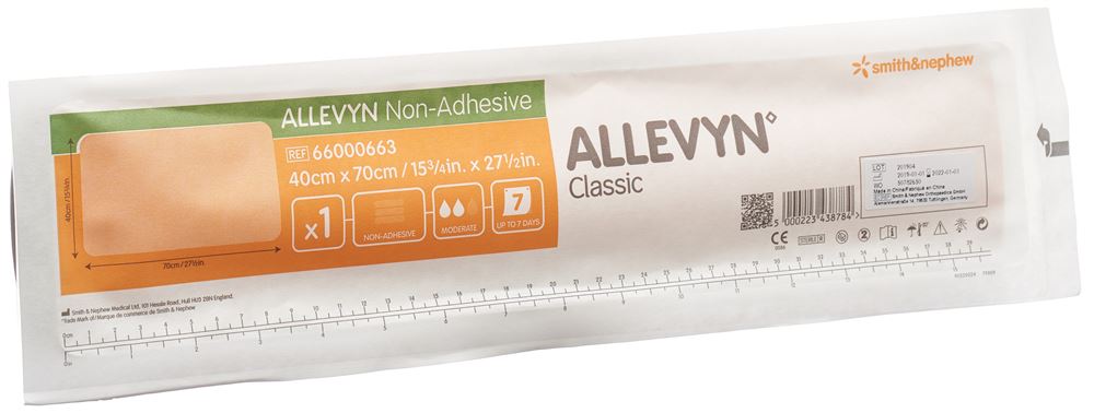 Image of Allevyn Non-Adhesive Wundverband 40x70cm 2 Stk