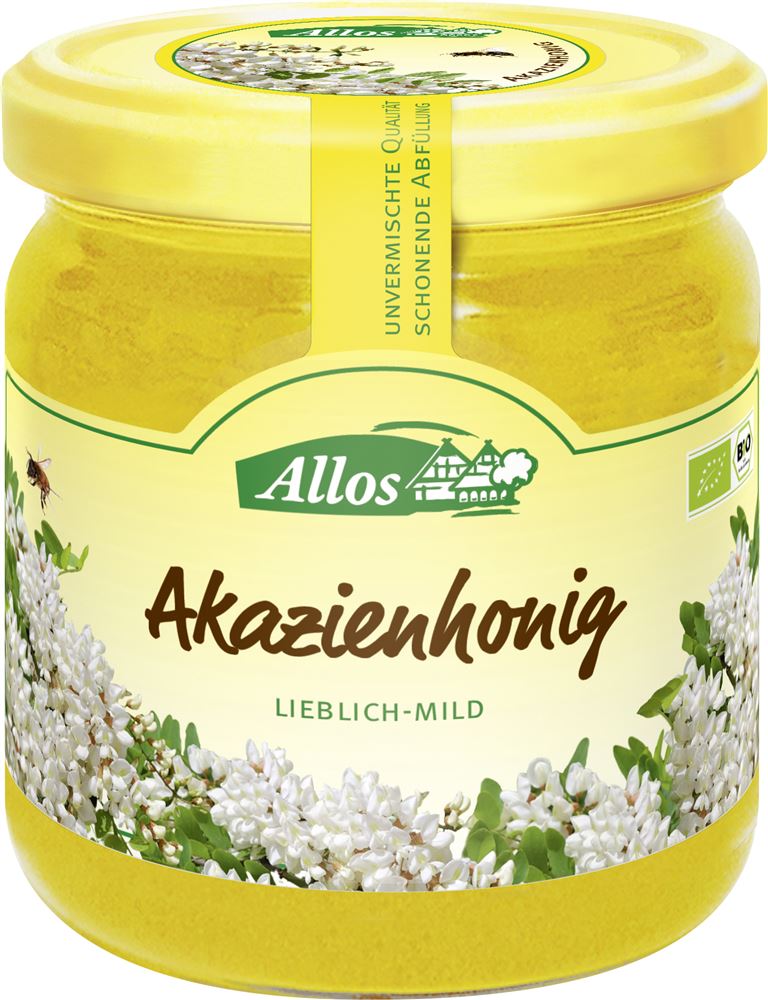Image of Allos Honig Akazien Glas 500 g