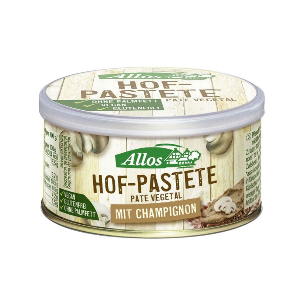 Image of Allos Pastete Champignon Bio Ds 125 g