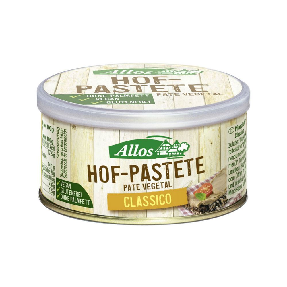Image of Allos Pastete Classico Bio Ds 125 g