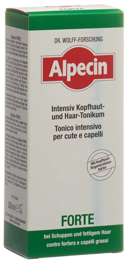 Alpecin Forte intensiv tonique cheveux fl 200 ml