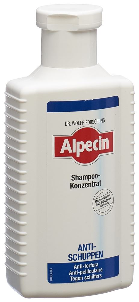 Alpecin shampooing concontré anti-pelliculaire fl 200 ml