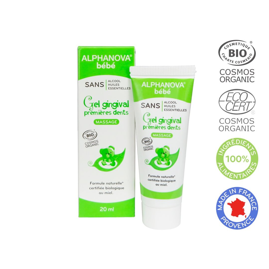 Image of Alphanova BB Zahngel erste Zähne Bio 20 ml