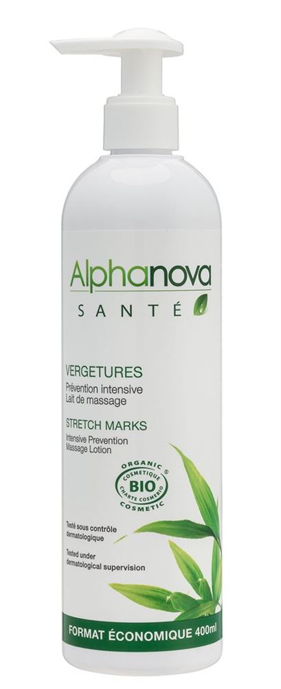 Image of Alphanova Santé prévention vergetures Bio 400 ml