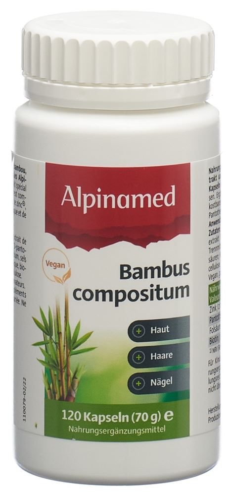 Alpinamed Bambù compositum caps 120 pezzi