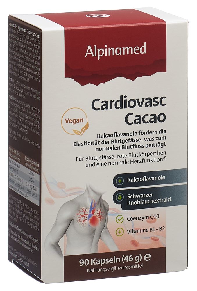 Alpinamed Cardiovasc Cacao Capsule 90 pezzi