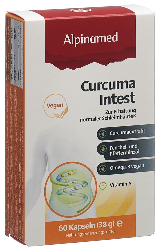 Alpinamed Curcuma Intest capsule 60 pezzi