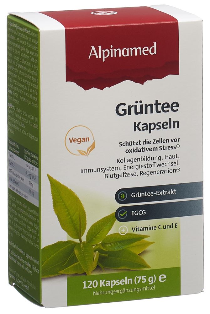 Alpinamed Tè verde capsule 120 pezzi
