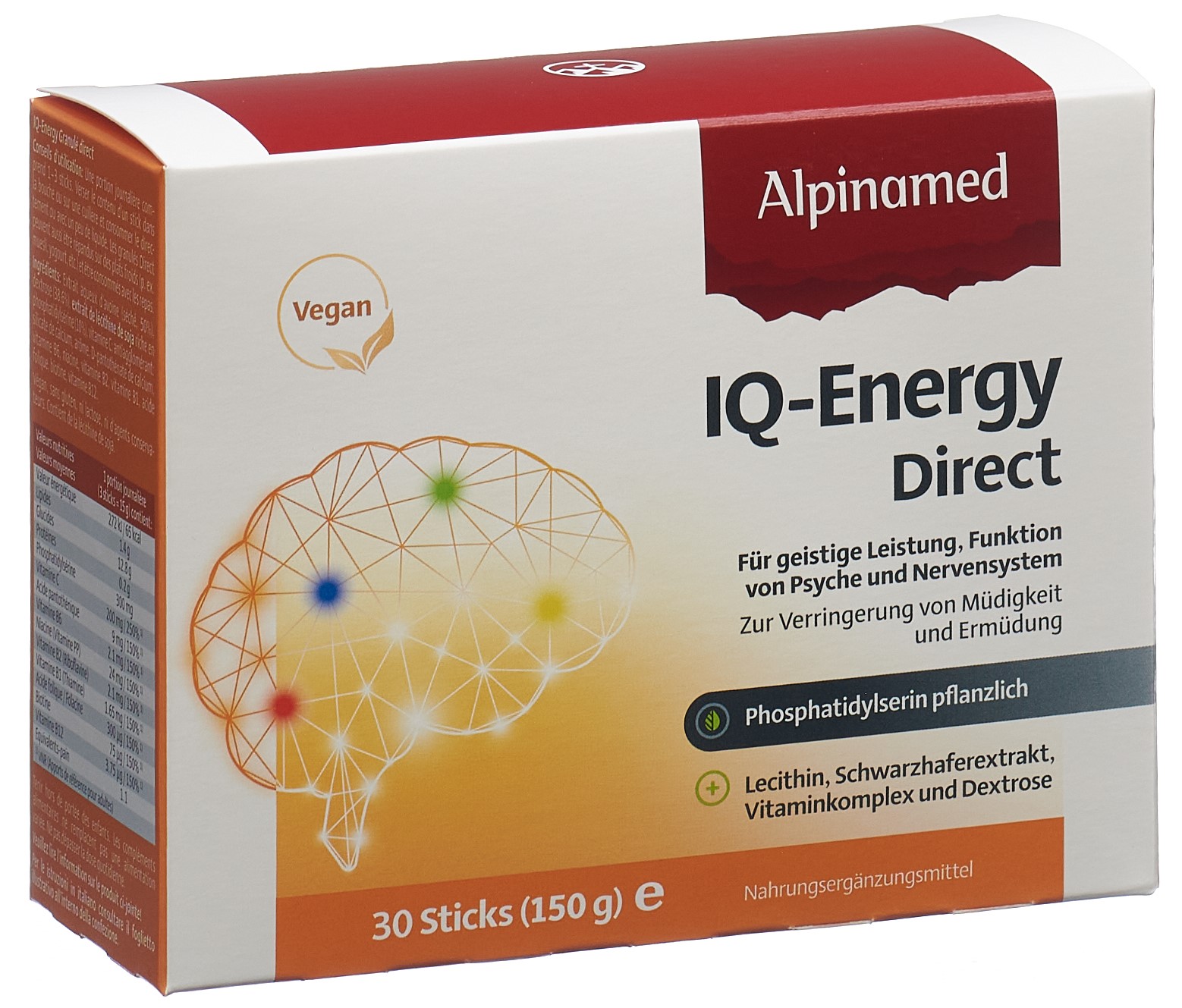 Alpinamed IQ-Energy Direct 30 stick 5 g