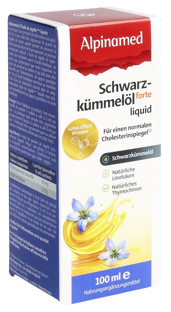 Alpinamed Olio di semi neri liquido concentrato fl 100 ml