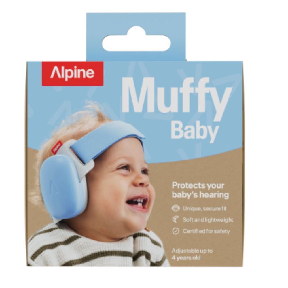 Alpine cuffie auricolari Muffy Baby 2.0 blu neonato
