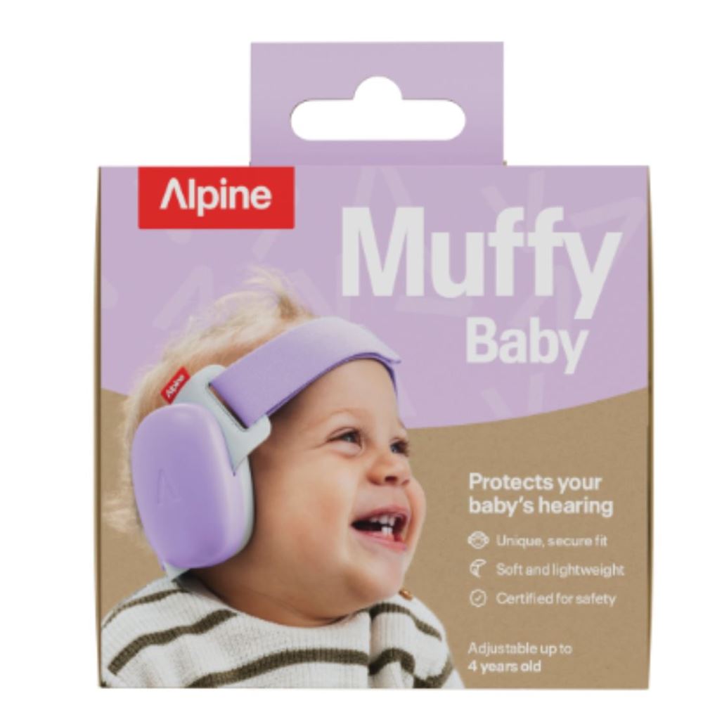 Alpine Kapselgehörschutz Muffy Baby 2.0 lila