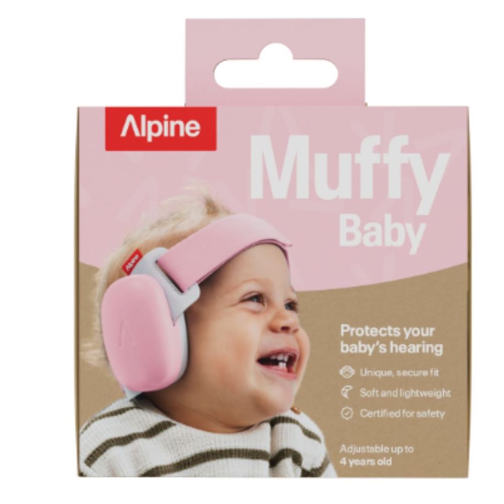 Alpine Kapselgehörschutz Muffy Baby 2.0 rosa