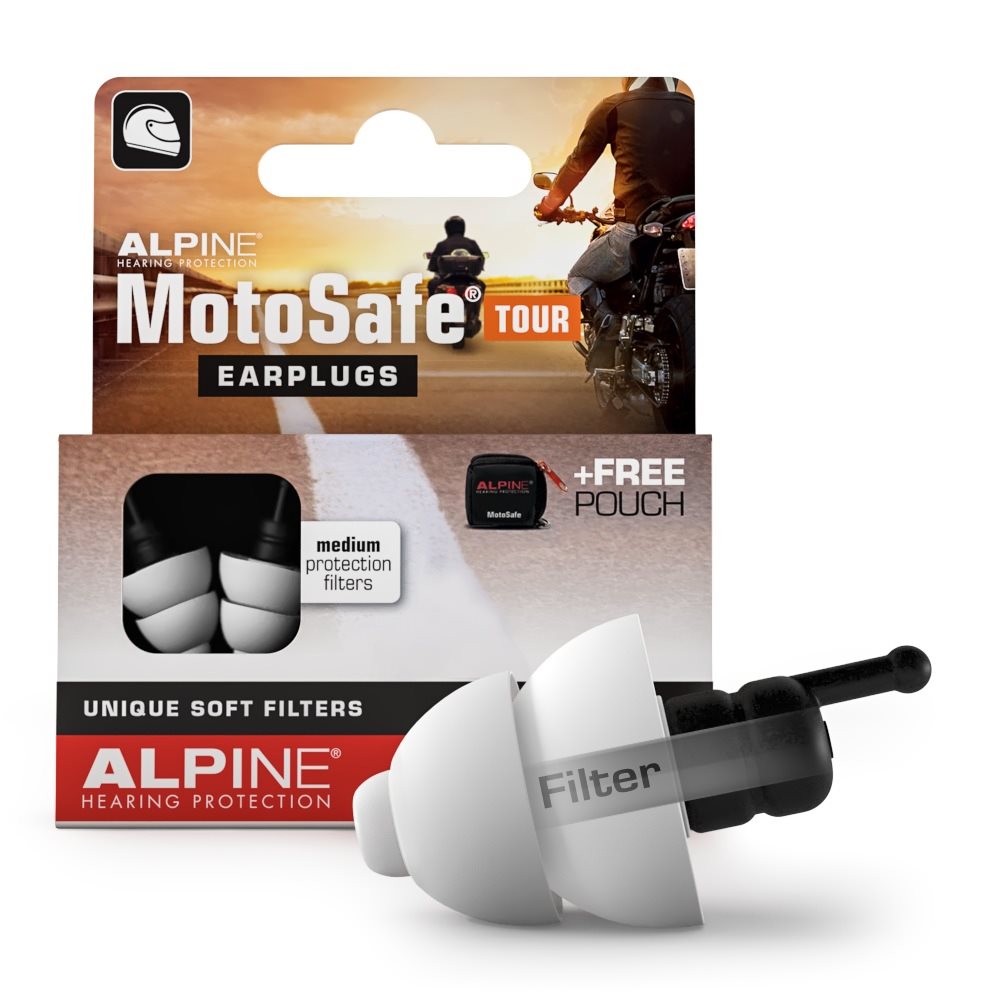 Image of Alpine MotoSafe Tour Gehörschutzstöpsel mit Euroloch