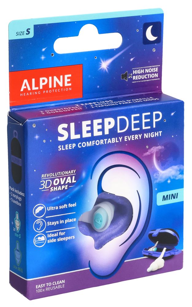 Image of Alpine SleepDeep Gehörschutzstöpsel Mini 1 Paar