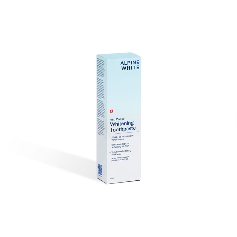 Alpine White Whitening Toothpaste Anti Plaque 75 ml