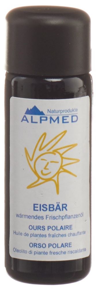 Image of Alpmed Frischpflanzenöl Eisbär wärmend 50 ml
