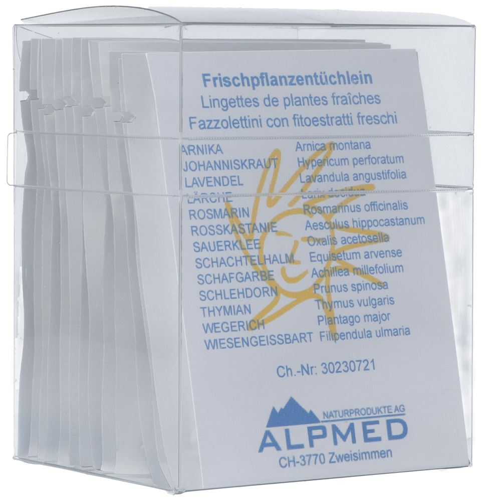 Image of Alpmed Frischpflanzentüchlein assortiert 13 Stk