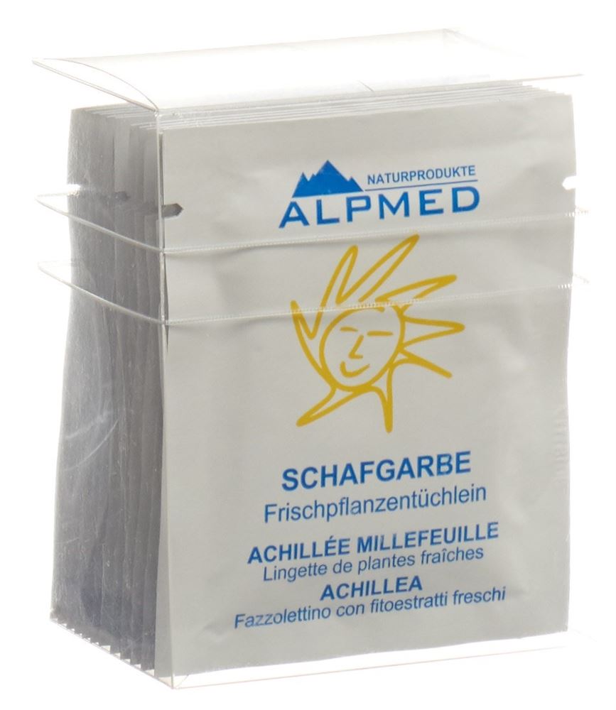 Image of Alpmed Frischpflanzentüchlein Schafgarbe 13 Stk