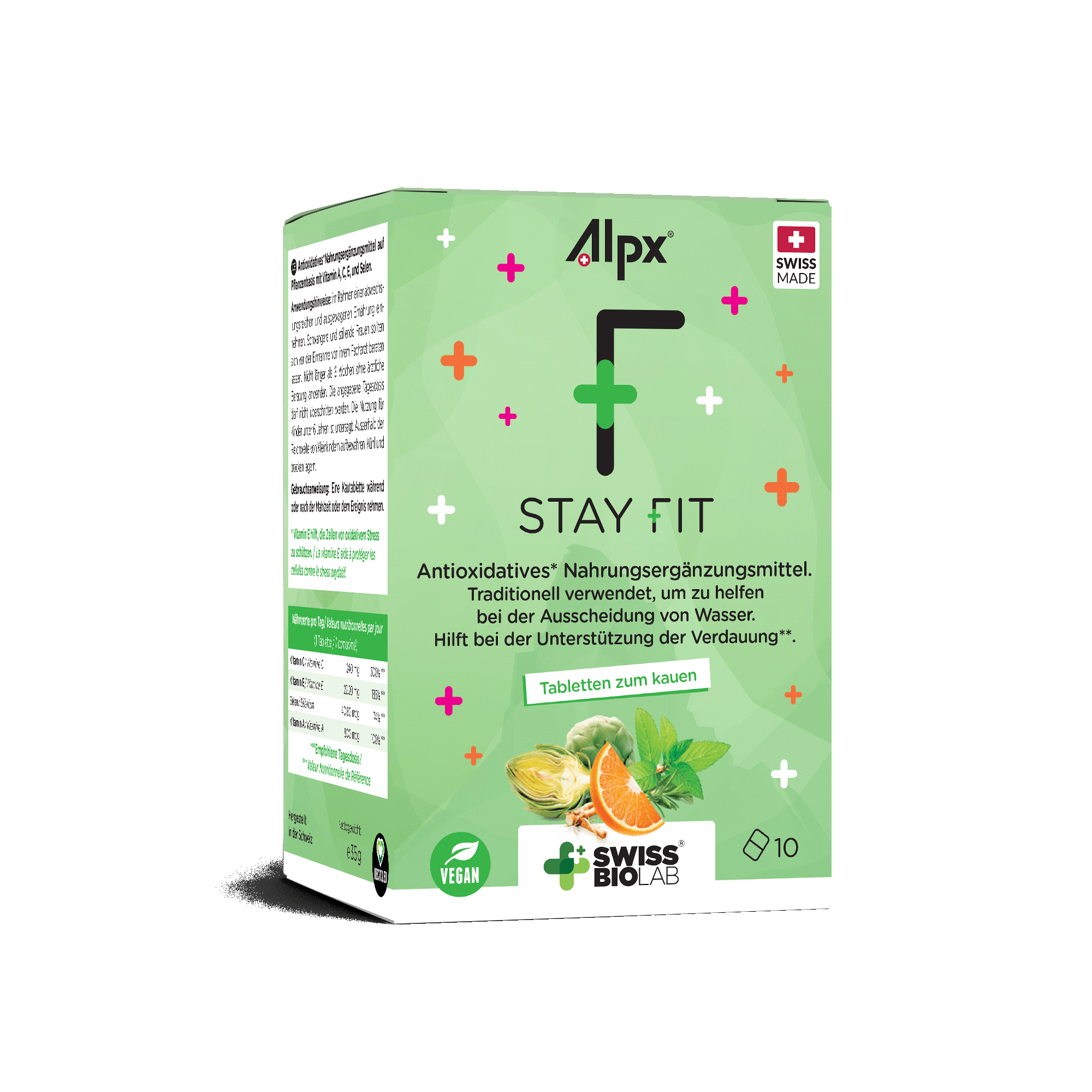 Image of Alpx Stay FIT Tabl Ds 10 Stk