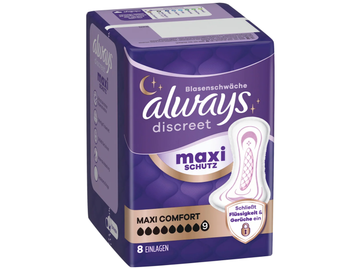 always Discreet Inkontinenz Maxi Comfort 8 Stk