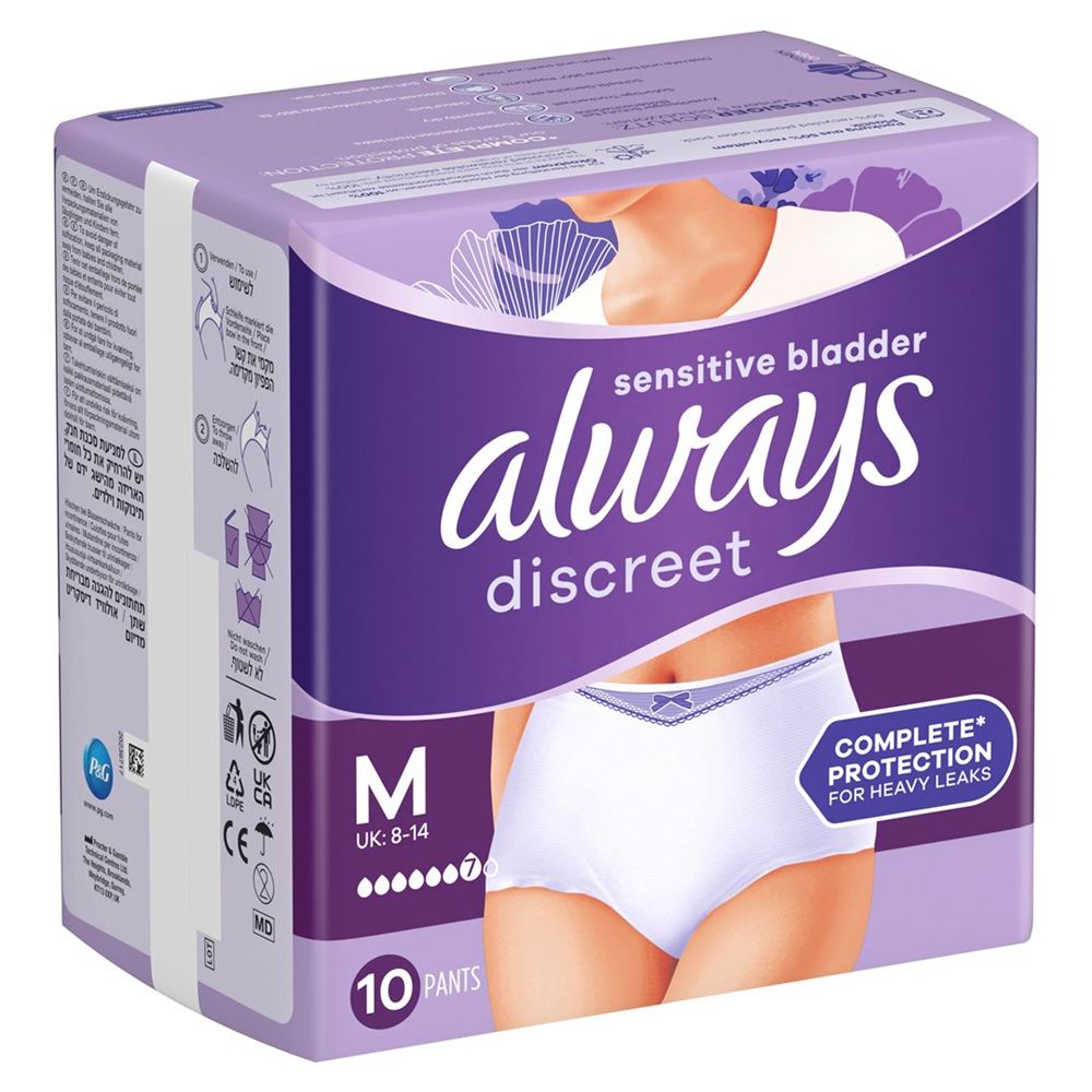 Image of always Discreet Inkontinenz Pants M Plus 10 Stk