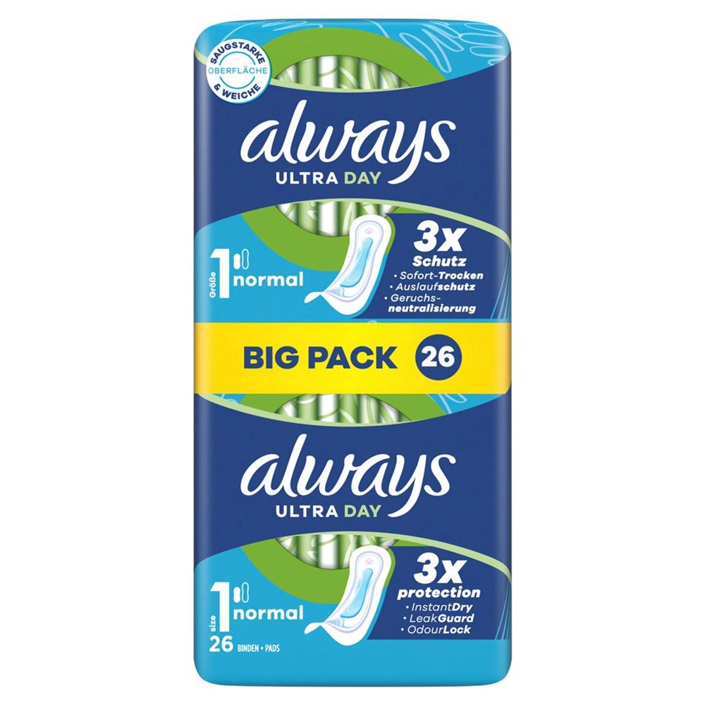 Image of always Ultra Binde Normal BigPack 26 Stk