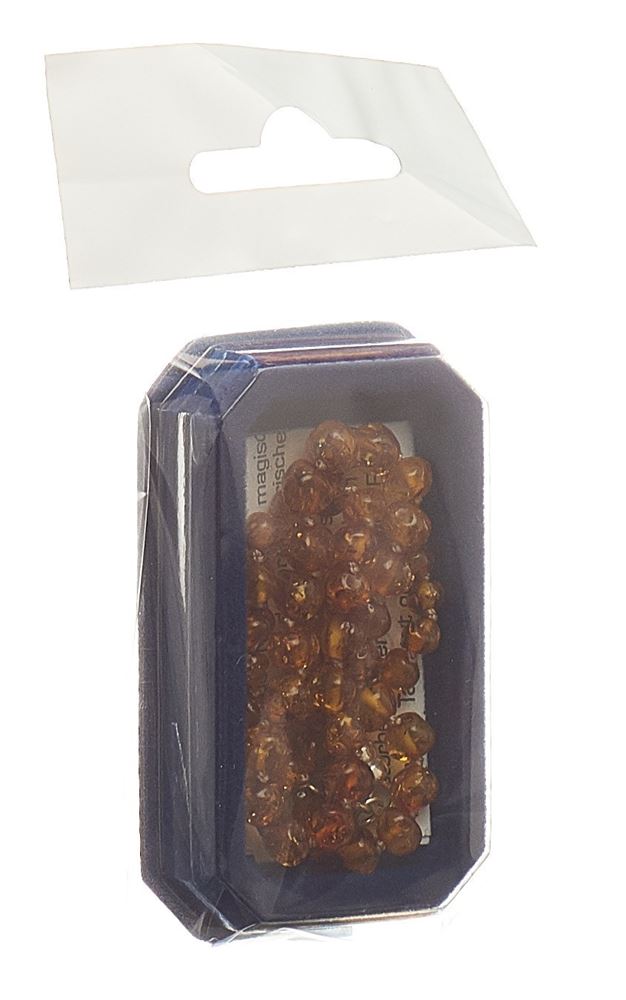 Image of Amberstyle Bernsteinkette cognac hell 32cm mit Magnetverschluss