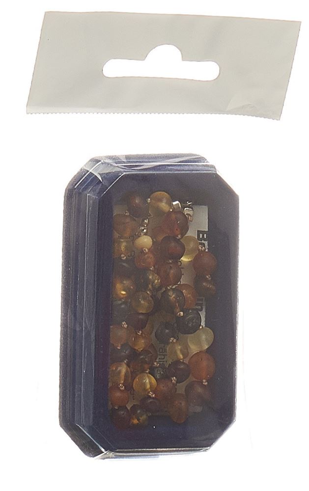 Image of Amberstyle Bernsteinkette multicolor matt 36cm mit Magnetverschluss