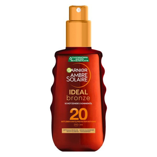 Image of Ambre Solaire Schützendes Sonnenöl LSF 20 Fl 150 ml