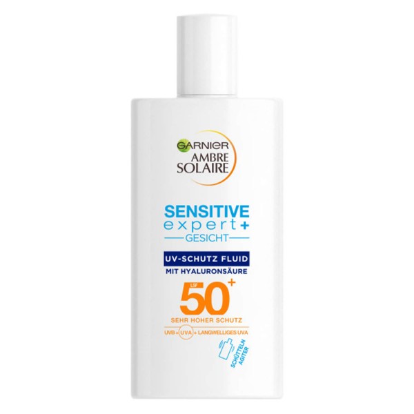 Ambre Solaire Sensitive Expert+ UV Protecteur Fluide FPS 50+ 40 ml