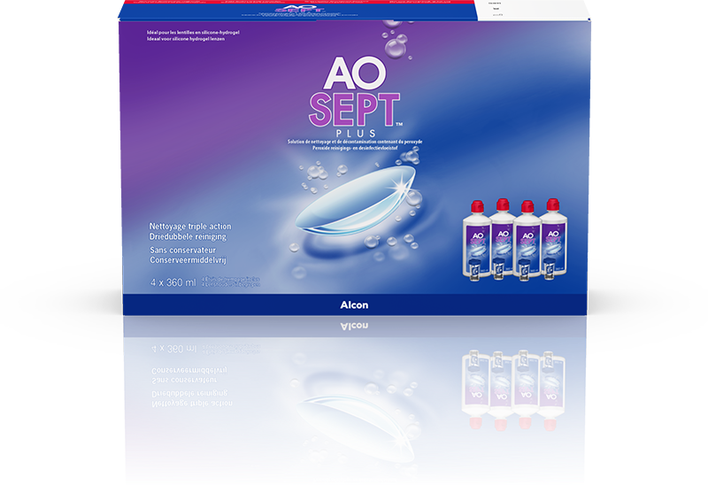 Image of Aosept Plus liq 4 Fl 360 ml