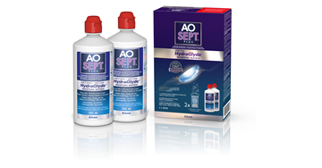 AOSEPT PLUS with HydraGlyde - 2x360ml + 2 Behälter