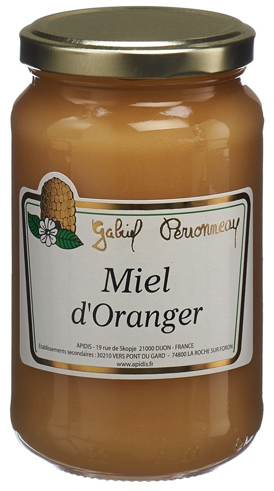 Image of Apidis Orangenhonig Glas 500 g