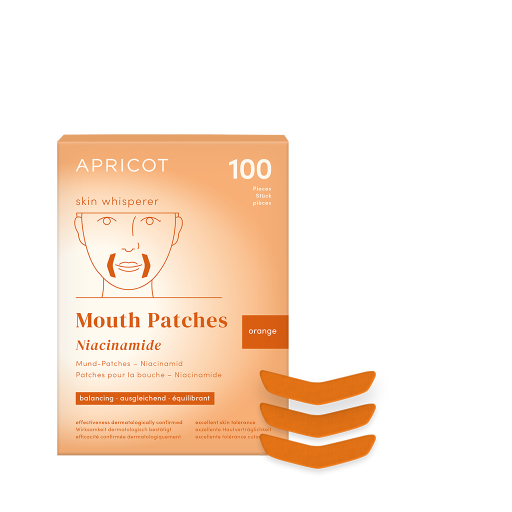 Apricot Mundpatches Niacinamid skin whisperer Box 100 Stk