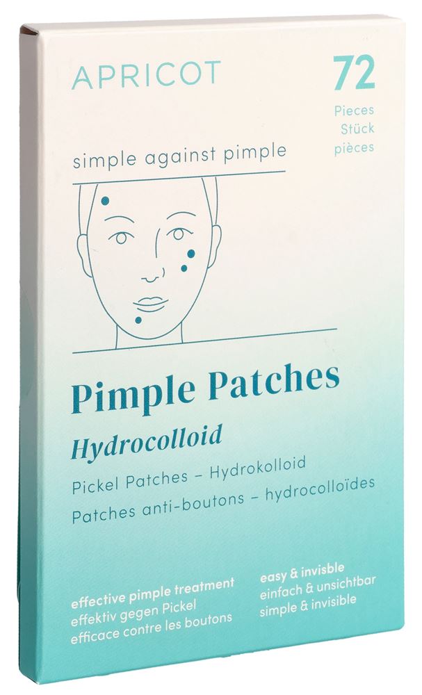 Image of Apricot Pickelpflaster einfach gegen Pickel 72 Stk