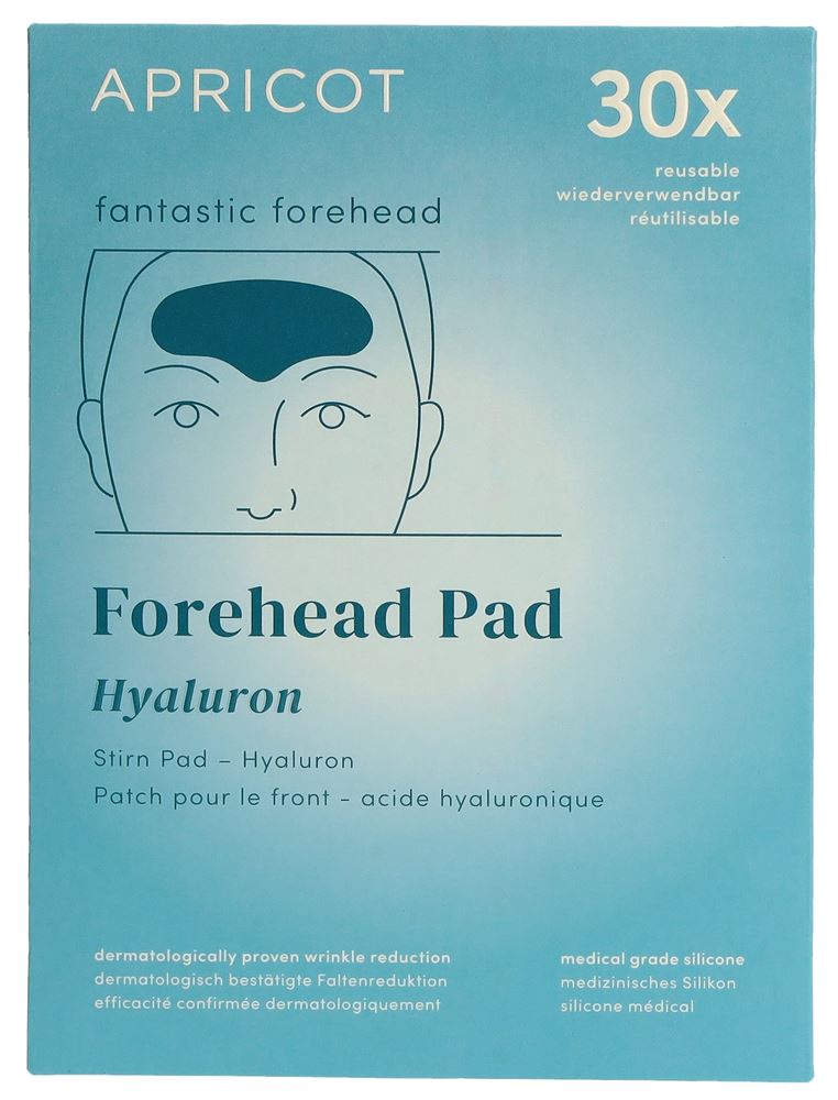Image of Apricot Stirn Pad wiederverwendbar Hyaluron