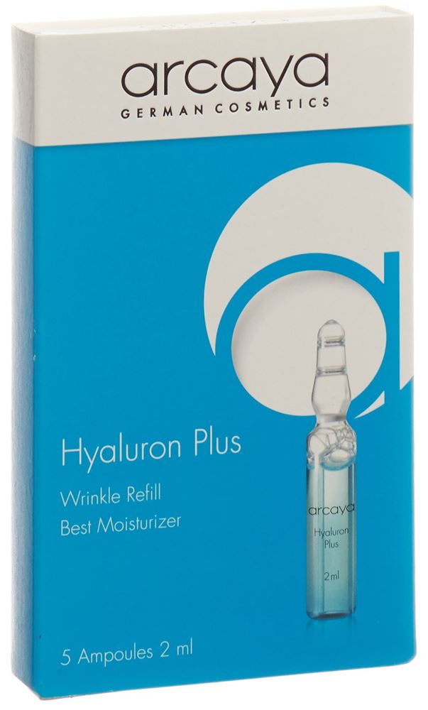 Image of arcaya Ampullen Hyaluron Plus 5 x 2 ml