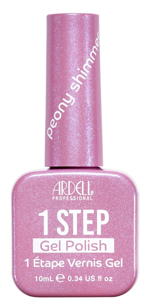 Image of Ardell 1 Step Gel Polish Peony Shimmer 10 ml