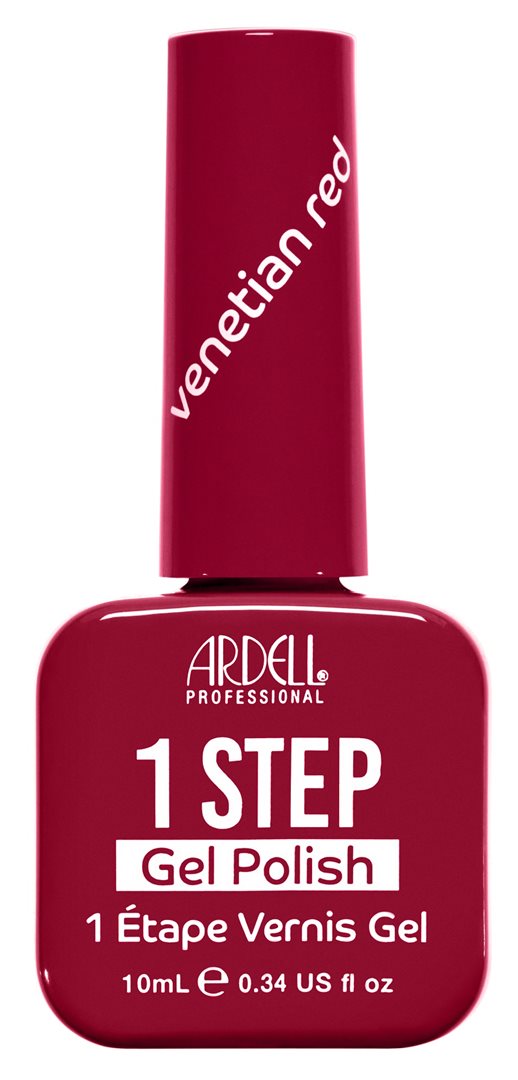Image of Ardell 1 Step Gel Polish Venetian Red 10 ml