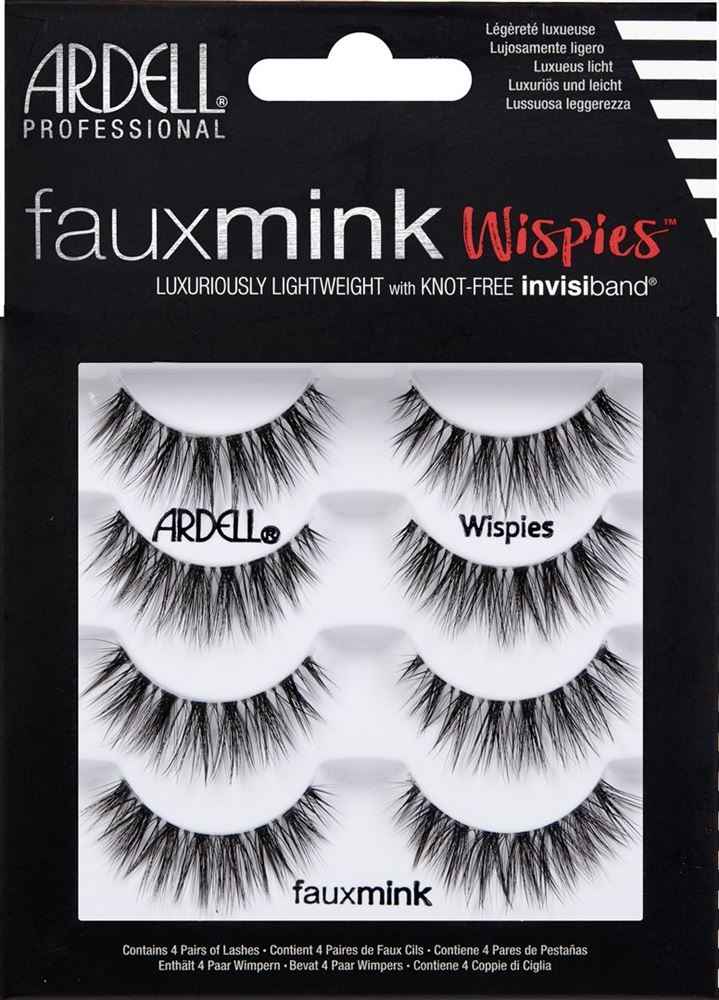 Image of Ardell Faux Mink Wispies Multipack 4 Paar