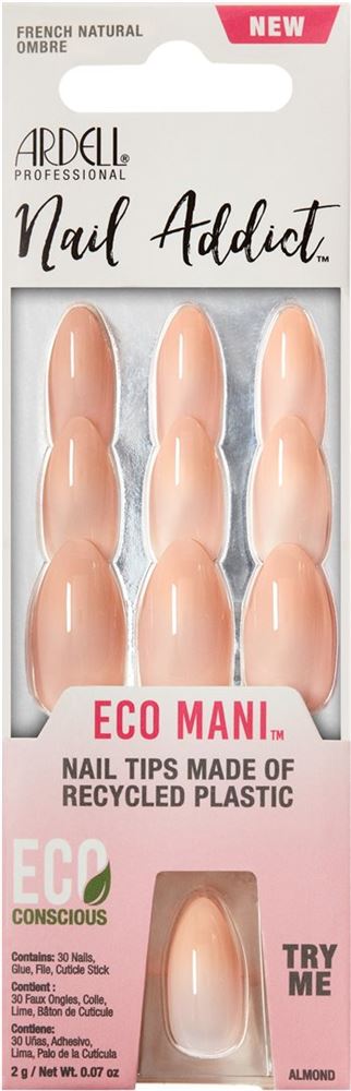 Image of Ardell Nail Addict Eco Mani Natural Ombre 30 Stk